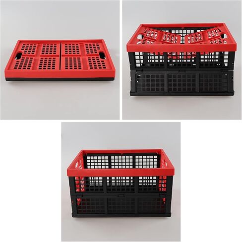 منظم سلال من البلاستيك منسوج من رامدادي، 27.94 سم × 24.13 سم × 11.43 سم، عبوتان. in Kuwait