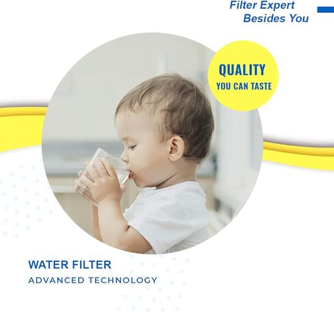 EXCELPURE Refrigerator Water Filter, Compatible with Frigidaire EPTWFU01, EWF02, Pure Source Ultra II, 3 PACK in Saudi Arabia