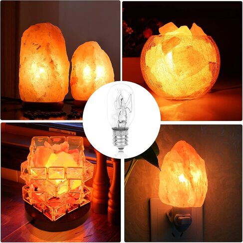 Betus Original Replacement Long Lasting 15 Watt Dimmable E12 Socket Warm White Salt Lamp Bulb Candle Warmers - Value Pack of 12 in Saudi Arabia