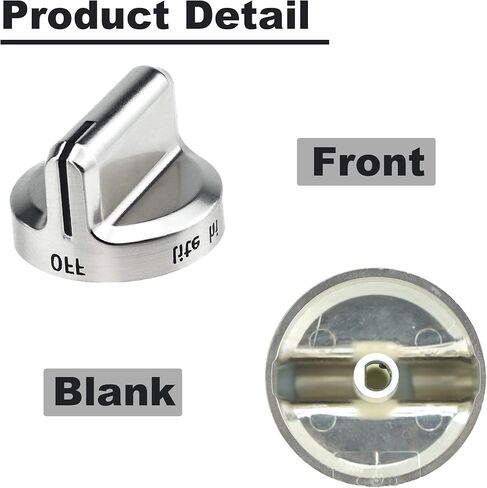 باكسي بلو مقبض تحكم بديل 5304502763 متوافق مع PS11724147 AP5984069 4279473 EAP11724147 متوافق مع مجموعة فريجيدير (قطعة واحدة) in Kuwait