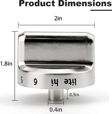 باكسي بلو مقبض تحكم بديل 5304502763 متوافق مع PS11724147 AP5984069 4279473 EAP11724147 متوافق مع مجموعة فريجيدير (قطعة واحدة) in Kuwait