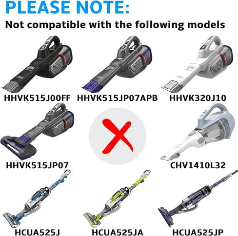 شاحن Fesasn 15 فولت متوافق مع مكنسة بلاك اند ديكر 90627870 المحمولة، بديل لشاحن تفريغ الهواء HHVI315JO42 90629039 S003AQU1500015 سلك الطاقة in Kuwait