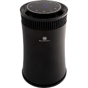 Air Purifier for Home, 5-in-1 Air Purifiers HEPA Filter Cleaner for Smell, Pollen, Sleep, Smoke, Allergies, Pet Dander, Hair, Odor, and Dust in Bedroom, Living Room, Office, Portable, 5 Speed - Black in Saudi Arabia