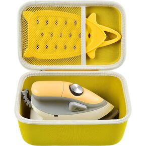 حافظة GWCASE متوافقة مع جهاز Oliso M2 Pro Mini Project Iron. حامل منظم لحمل مكاوي السفر مع جيب شبكي يناسب النعل والإكسسوارات الأخرى (الصندوق فقط) - وردي in Kuwait