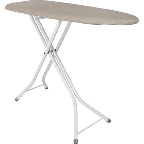 40' Compact Premium Ironing Board (Charcoal Cover/Black Legs)