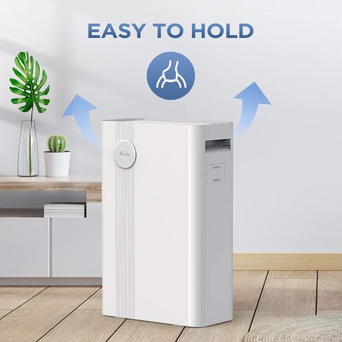 MOOKA H13 True HEPA Air Purifier Replacement Filter With Activated Carbon 4-in-1 For Large Room Filter Allergies Pollen Smoke Dust Pet Dander VOC in Saudi Arabia