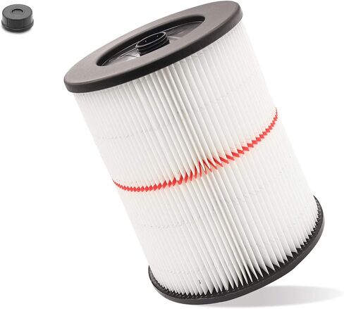 1 Pack Wet/Dry Cartridge Filter Replacement for Craftsman 9-17816 fit 5 Gallon & Larger Vacuum Cleaner in Kuwait