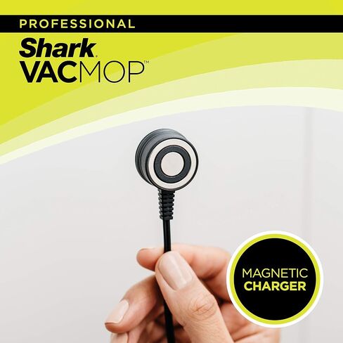 Shark VACMOP Pro Cordless Hard Floor Vacuum Mop with Disposable Pad, Charcoal Gray (Renewed) (VM252 Vacmop Charcoal Gray) in Kuwait