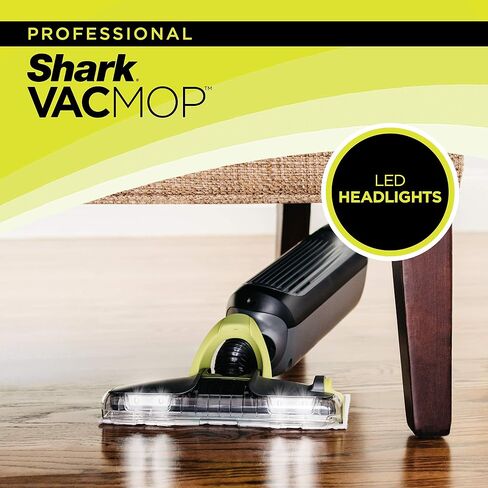 Shark VACMOP Pro Cordless Hard Floor Vacuum Mop with Disposable Pad, Charcoal Gray (Renewed) (VM252 Vacmop Charcoal Gray) in Kuwait