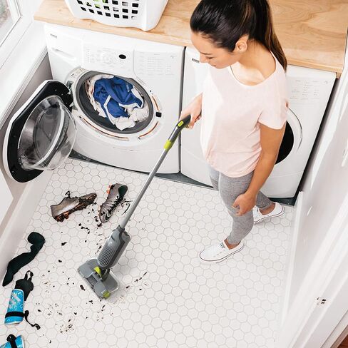 Shark VACMOP Pro Cordless Hard Floor Vacuum Mop with Disposable Pad, Charcoal Gray (Renewed) (VM252 Vacmop Charcoal Gray) in Kuwait