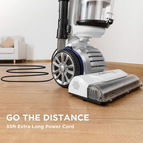 Eureka FloorRover Bagless Upright Pet Vacuum Cleaner, Suctionseal, Swivel Steering for Carpet and Hard Floor in Saudi Arabia