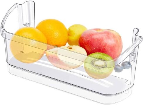 ARLBA ترقية 242126602 صندوق باب الثلاجة (16 بوصة طويل) جزء بديل لرف الثلاجة فريجيدير أو كروسلي رف جانبي للرف السفلي 2 رفوف AP6278233 PS2421266 4547407 FFSS2625TS0 LFSS2612TF0 in Kuwait