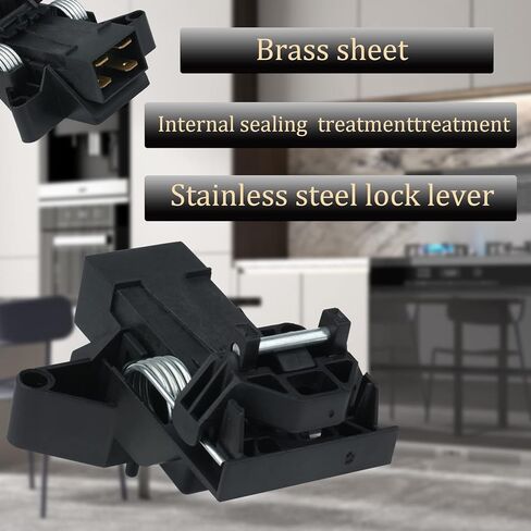 5304516818، 5304527418، 5304525218 طقم مزلاج باب غسالة الأطباق متوافق مع غسالة أطباق فريجيدير، كينمور، كروسلي، رقم الجزء: 154543901، 154722401، AP6783743، PS12585469 - ضمان لمدة عامين in Kuwait