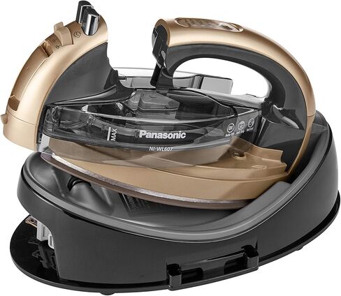 Panasonic 360º Freestyle Advanced Ceramic Cordless Iron, Champagne in Saudi Arabia