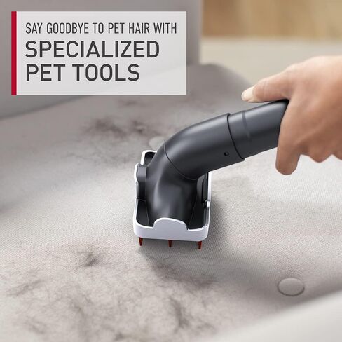 Hoover MAXLife Elite Swivel XL Pet Vacuum Cleaner with HEPA Media Filtration, Bagless Multi-Surface Upright for Carpets and Hard Floors, UH75250, Grey, 16 lbs in Saudi Arabia
