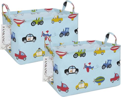 Rectangular Cow Storage Bin Nursery Hamper | Foldable with Waterproof PE Coating Orgnizer Box for Kids Boys and Girls, Office, Bedroom, Clothes,Toys in Saudi Arabia