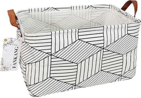 Rectangular Cow Storage Bin Nursery Hamper | Foldable with Waterproof PE Coating Orgnizer Box for Kids Boys and Girls, Office, Bedroom, Clothes,Toys in Saudi Arabia