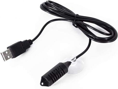 مستشعر الرطوبة لمبيد الزواحف WACOOL مع جهاز التحكم في الرطوبة (TF04) وREPTIZOO Reptile 2 في 1 للتوقيت الرقمي ومرطب الرطوبة (TF07) in Kuwait