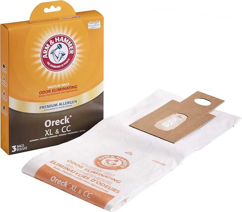 Arm & Hammer Vacuum Bag, Oreck XL & CC Style, Premium Allergen and Odor Eliminating - 3 Pack in Saudi Arabia