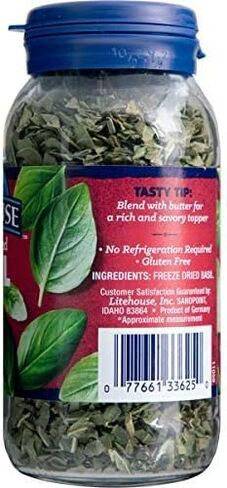 Litehouse Freeze-Dried Herbs Flavors of Italy - Freeze Dried Garlic, Freeze Dried Basil, Freeze Dried Parsley, Non-GMO, Gluten-Free - 3-Pack in Saudi Arabia