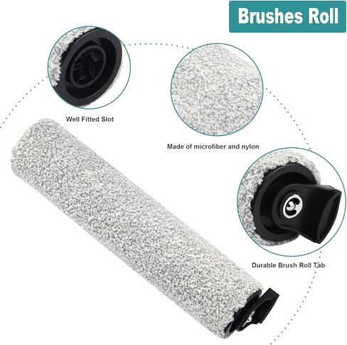 فرشاة دوارة بديلة وفلتر مكنسة كهربائية من ARyee لـ Tineco iFloor 3/iFloor One S3 مكنسة كهربائية جافة ورطبة لاسلكية (2 بكرات فرشاة + 2 مرشحات HEPA) in Kuwait