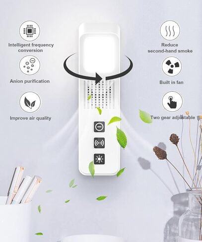 (عبوتان) منقي هواء للمنزل، منقي هواء صغير محمول مناسب للمنزل والمكتب وغرفة النوم والمراحيض in Kuwait