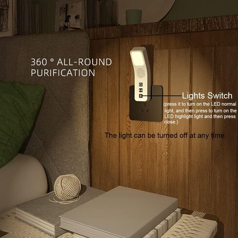 (عبوتان) منقي هواء للمنزل، منقي هواء صغير محمول مناسب للمنزل والمكتب وغرفة النوم والمراحيض in Kuwait