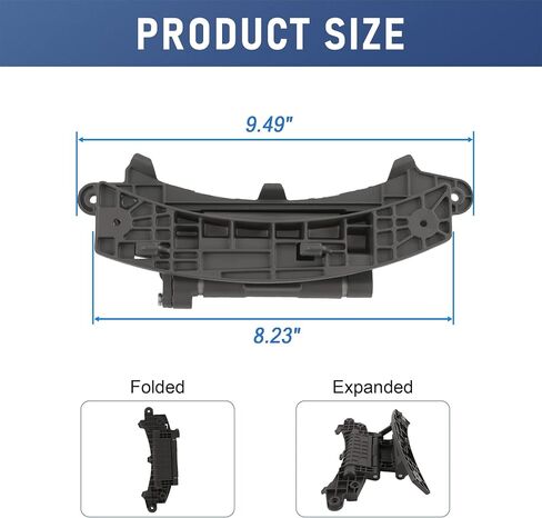 JDMSPEED Washer Door Hinge Compatible with Whirlpool, Kenmore, Maytag, Amana Washing Machine Replaces Part Numbers 8183202, W10005090, W10200695,etc. Many Models of Washing Machine Hinges in Saudi Arabia
