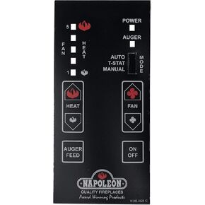 Napoleon W385-0425 Control Panel Decal NPI NPS-45 in Kuwait