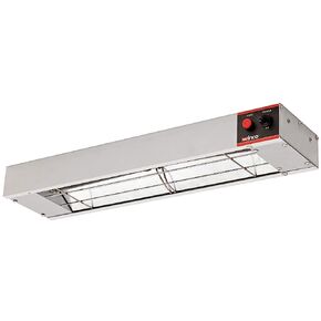 Winco ESH-24، سخان كهربائي مقاس 24 بوصة، 500 وات، 4.2 أمبير، جهاز تسخين الطعام بالأشعة تحت الحمراء بدرجة تجارية، محطات تسخين فضية in Saudi Arabia