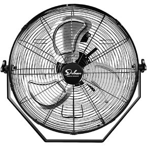 Simple Deluxe 18 Inch Industrial Wall Mount Fan, 3 Speed Commercial Ventilation Metal Fan for Warehouse, Greenhouse, Workshop, Patio, Factory and Basement - High Velocity, Black in Kuwait