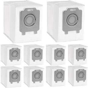 HNYRI 10 Pack Vacuum Bags Replacement Compatible with iRobot Roomba i7 i7+/Plus i3 i3+ i8 i8+ i6 i6+ i4 i4+ j7 j7+ s9 s9+, Automatic Dirt Disposal Bag for Roomba i & s & j Series Vacuum Dust Bags in Saudi Arabia