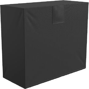 GUEQUITLEX Mini Split Air Conditioner Covers for Outside Compressor 37.8 x 16.5 x 32.6 inches AC Condenser Cover with Vent Hole Waterproof Mini Split Covers for Outside Units in Kuwait