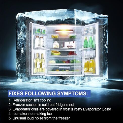 محرك مروحة مبخر الثلاجة Tyfrozn WR60X25858 WR60X10340 (OEM) متوافق مع GE، استبدال U11P14MS7AA3-57A61، PD00054264، EAP12727431، PS12727431، AP6891698، 4931166 in Kuwait