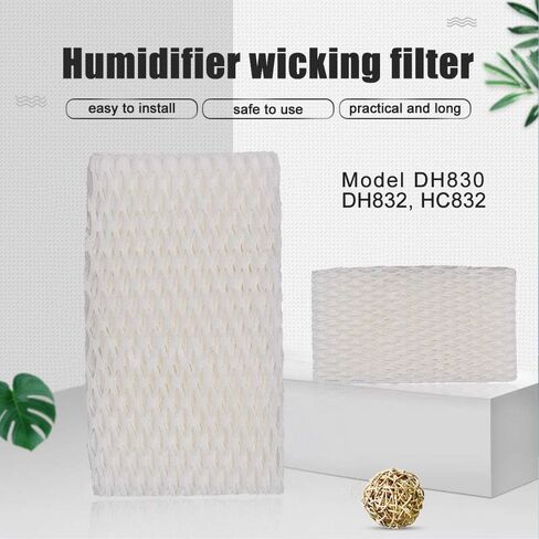 SaferCCTV Replacement Humidifier Wick Filters Compatible with ReliOn WF813 HC832, DH-830 / DH830 Series Cool Moisture Humidifier (2Pc) in Kuwait