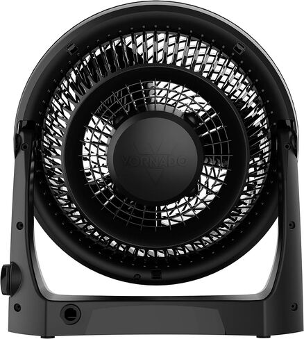 Vornado 602 Whole Room Air Circulator Pedestal Fan with 3 Speeds, Adjustable Height, Personal, Black & 460 Small Whole Room Air Circulator Fan with 3 Speeds, 460-Small, Black in Kuwait