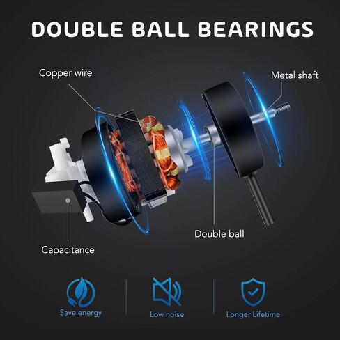 Simple Deluxe 18 Inch Industrial Wall Mount Fan, 3 Speed Commercial Ventilation Metal Fan for Warehouse, Greenhouse, Workshop, Patio, Factory and Basement - High Velocity, Black in Kuwait