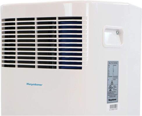 مكيف هواء محمول ومزيل الرطوبة من كيستون بقدرة 5000 وحدة حرارية بريطانية مع جهاز تحكم عن بعد ذكي، وحدة تكييف هادئة ومدمجة لغرفة النوم والحمام والحضانة والغرف الصغيرة التي تصل مساحتها إلى 200 قدم مربع. قدم مع عجلات in Kuwait