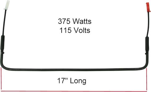 التحمل برو 242044019 متوافق مع فريجيدير، كينمور، سيرز، ثلاجة تجميع سخان تذويب الثلاجة، يستبدل، AP4527301،1614857، PS2581594 in Kuwait