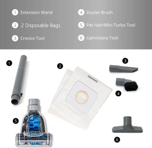 برولوكس مكنسة ترشيح عمودية محكمة الغلق 9000 مع ادوات مدمجة وضمان 7 سنوات! in Kuwait