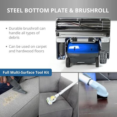 برولوكس مكنسة ترشيح عمودية محكمة الغلق 9000 مع ادوات مدمجة وضمان 7 سنوات! in Kuwait