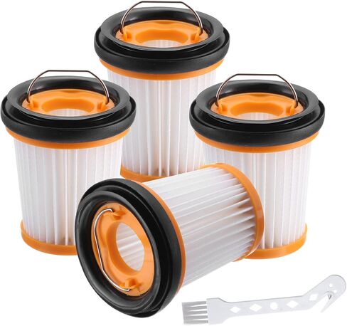 Filter Replacement for Shark Wandvac ION W1 S87 Cordless Handheld WV200, WV201, WV205, WV220 Wand Stick Vacuum, Compare to Part # XHFWV200(4 Pack Fabric Vacuum Filter) in Saudi Arabia