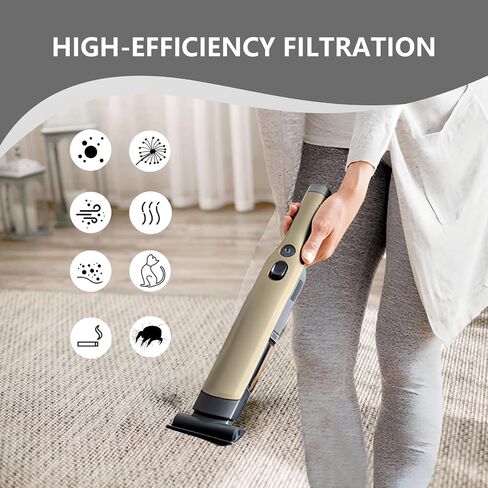 Filter Replacement for Shark Wandvac ION W1 S87 Cordless Handheld WV200, WV201, WV205, WV220 Wand Stick Vacuum, Compare to Part # XHFWV200(4 Pack Fabric Vacuum Filter) in Saudi Arabia