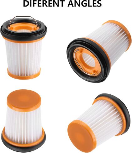 Filter Replacement for Shark Wandvac ION W1 S87 Cordless Handheld WV200, WV201, WV205, WV220 Wand Stick Vacuum, Compare to Part # XHFWV200(4 Pack Fabric Vacuum Filter) in Saudi Arabia