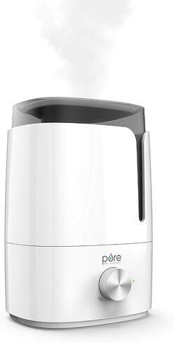 مرطب هواء بيور انريتش هوم بتقنية الموجات فوق الصوتية مع خزان مياه سهل التنظيف سعة 3.5 لتر، إعدادات رذاذ مختلفة، إغلاق تلقائي وتشغيل فائق الهدوء للأطفال وحضانة الأطفال وغرف النوم والمكاتب in Kuwait