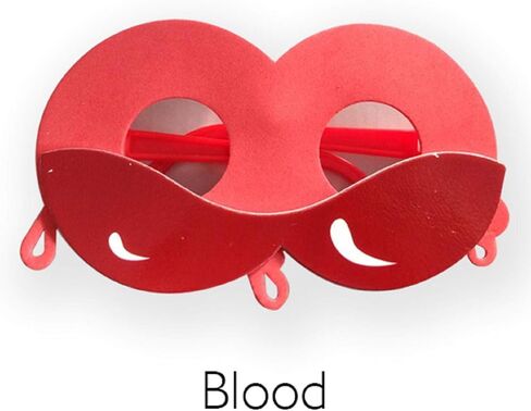 Cazenove 10 Plagues Glasses for Passover Seder.(Remade and Improved) Masks are Great for Children (and Children at Heart) in Saudi Arabia
