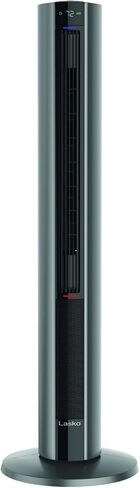 لاسكو مروحة وسخان محمول مناسب لجميع المواسم، مروحة برج تحكم مريحة وسخان في مكان واحد مع جهاز تحكم عن بعد، اسود، FH515 in Kuwait