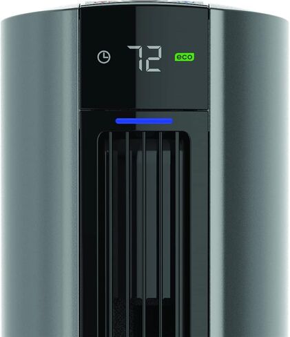 لاسكو مروحة وسخان محمول مناسب لجميع المواسم، مروحة برج تحكم مريحة وسخان في مكان واحد مع جهاز تحكم عن بعد، اسود، FH515 in Kuwait