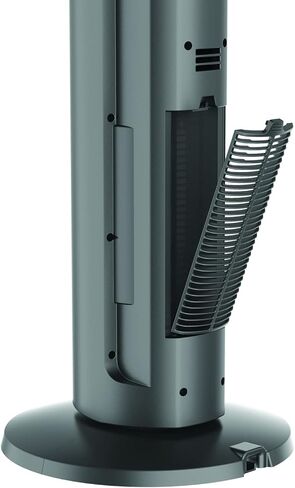لاسكو مروحة وسخان محمول مناسب لجميع المواسم، مروحة برج تحكم مريحة وسخان في مكان واحد مع جهاز تحكم عن بعد، اسود، FH515 in Kuwait