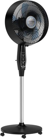 مروحة روينتا إكستريم خارجية مع جهاز تحكم عن بعد 65 بوصة، مروحة فائقة الهدوء تتأرجح، محمولة، 3 سرعات، تحكم رقمي VU4510، أسود in Kuwait